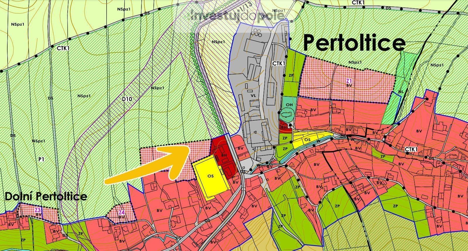 Prodej pozemku 21.724 m², Pertoltice, Liberecký kraj Prodej pozemku 21.724 m², Pertoltice, Liberecký kraj
