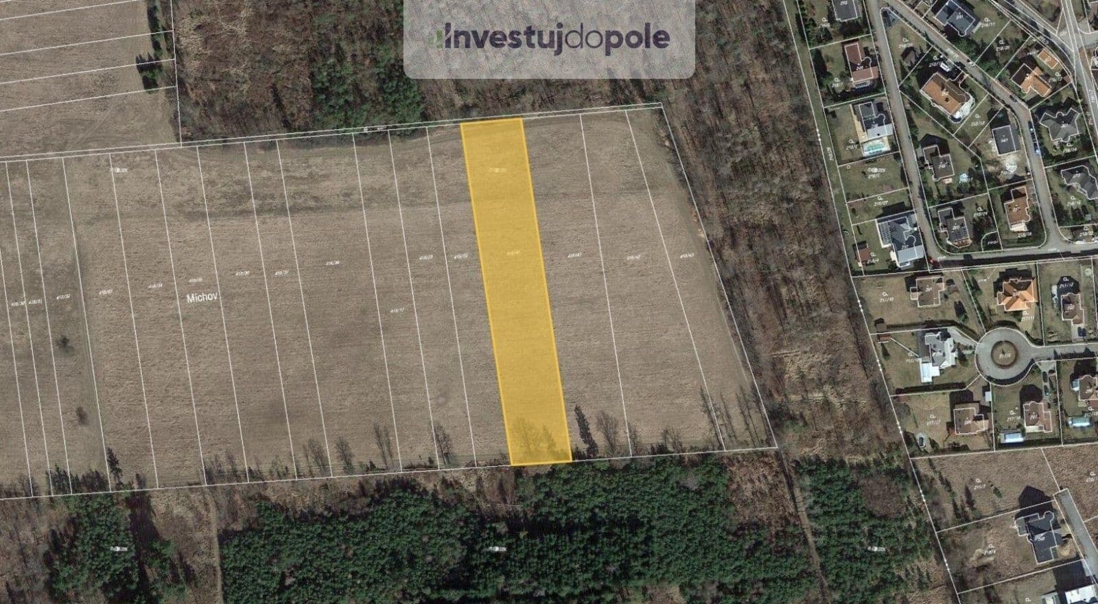 Prodej pozemku 2.079 m², Jíloviště, Středočeský kraj Prodej pozemku 2.079 m², Jíloviště, Středočeský kraj