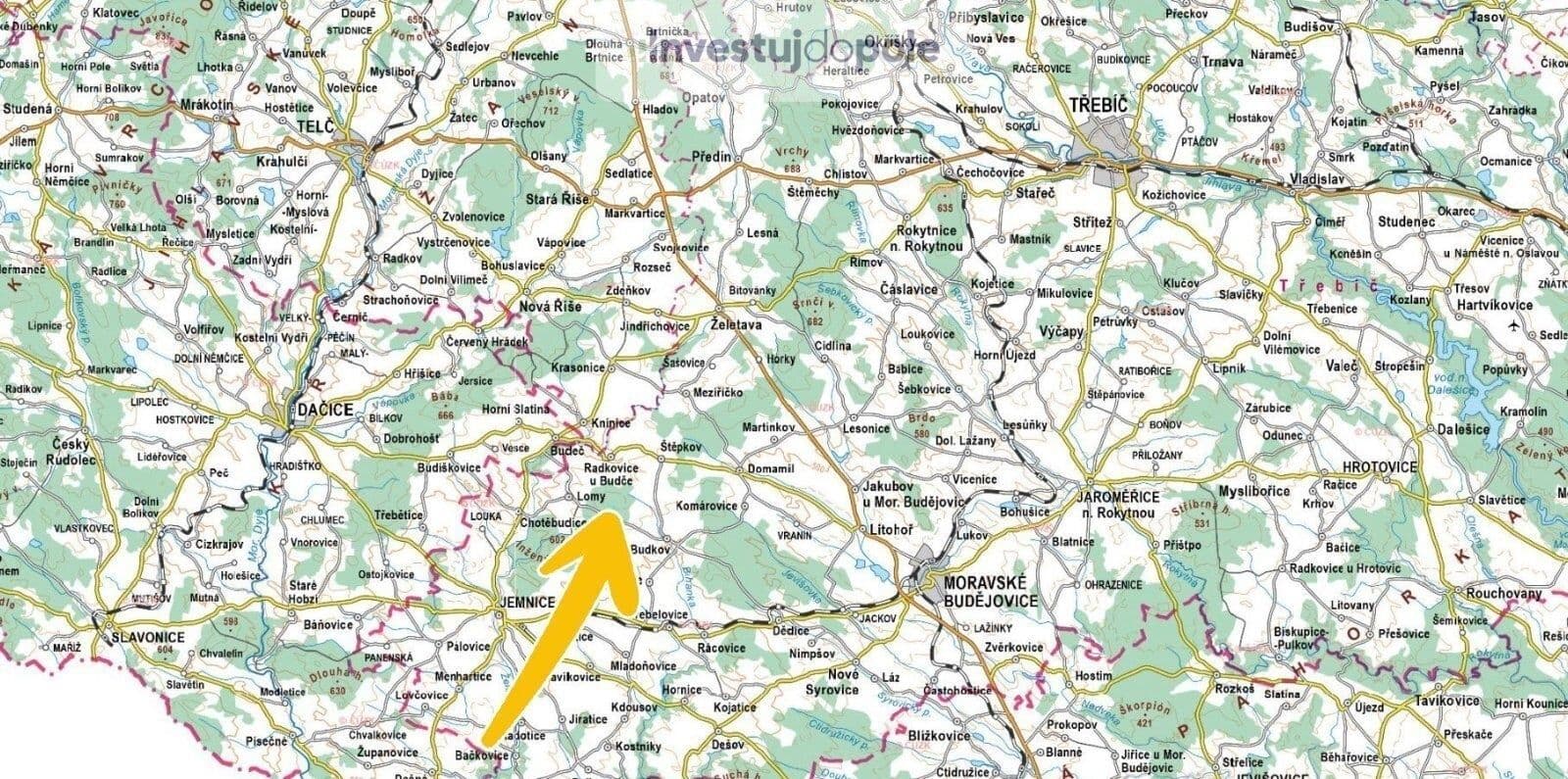 Prodej pozemku 7.558 m², Lomy, Kraj Vysočina Prodej pozemku 7.558 m², Lomy, Kraj Vysočina