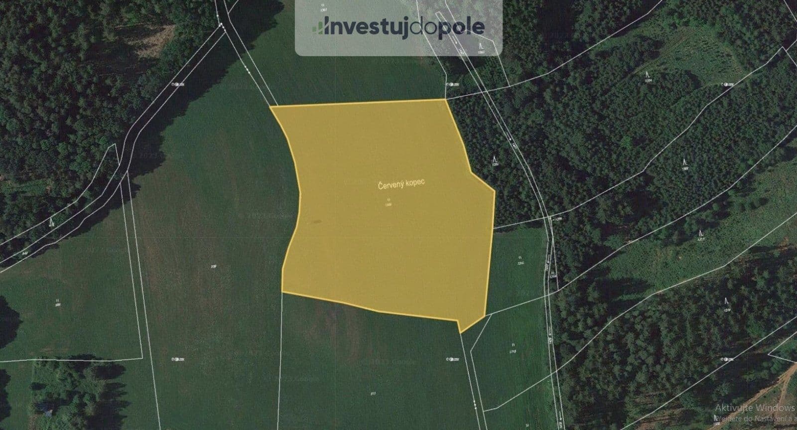 Prodej pozemku 19.766 m², Úbislavice, Královéhradecký kraj Prodej pozemku 19.766 m², Úbislavice, Královéhradecký kraj