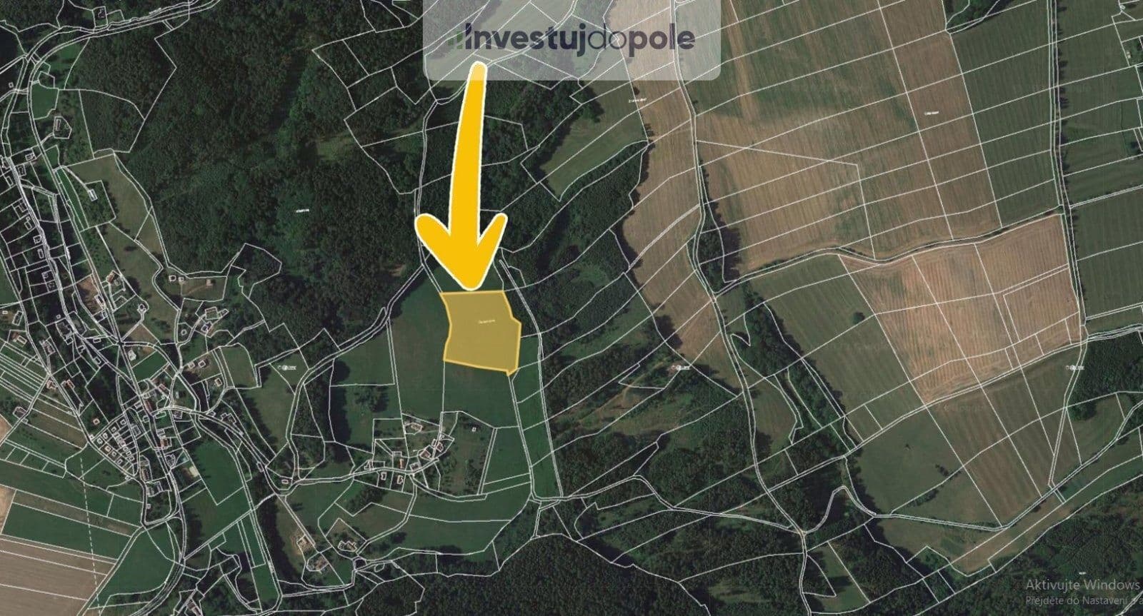 Prodej pozemku 19.766 m², Úbislavice, Královéhradecký kraj Prodej pozemku 19.766 m², Úbislavice, Královéhradecký kraj