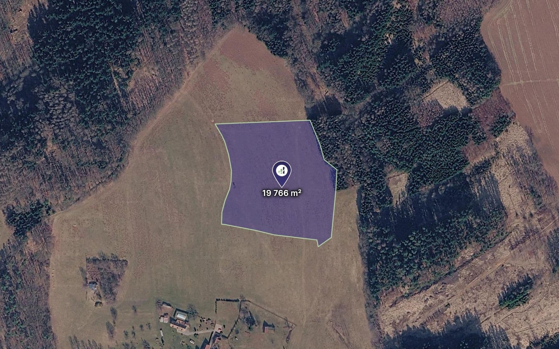 Prodej pozemku 19.766 m², Úbislavice, Královéhradecký kraj Prodej pozemku 19.766 m², Úbislavice, Královéhradecký kraj