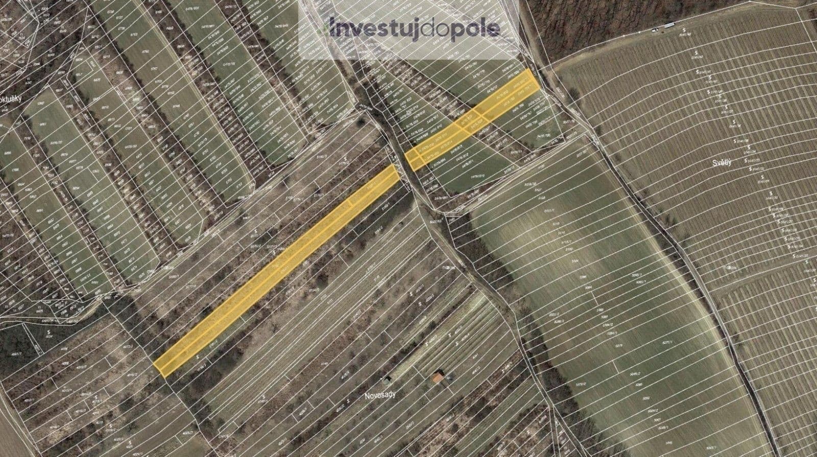 Prodej pozemku 2.273 m², Archlebov, Jihomoravský kraj Prodej pozemku 2.273 m², Archlebov, Jihomoravský kraj