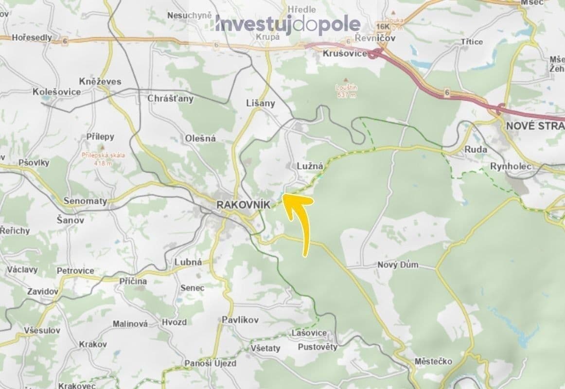 Prodej pozemku 3.035 m², Lužná, Středočeský kraj Prodej pozemku 3.035 m², Lužná, Středočeský kraj