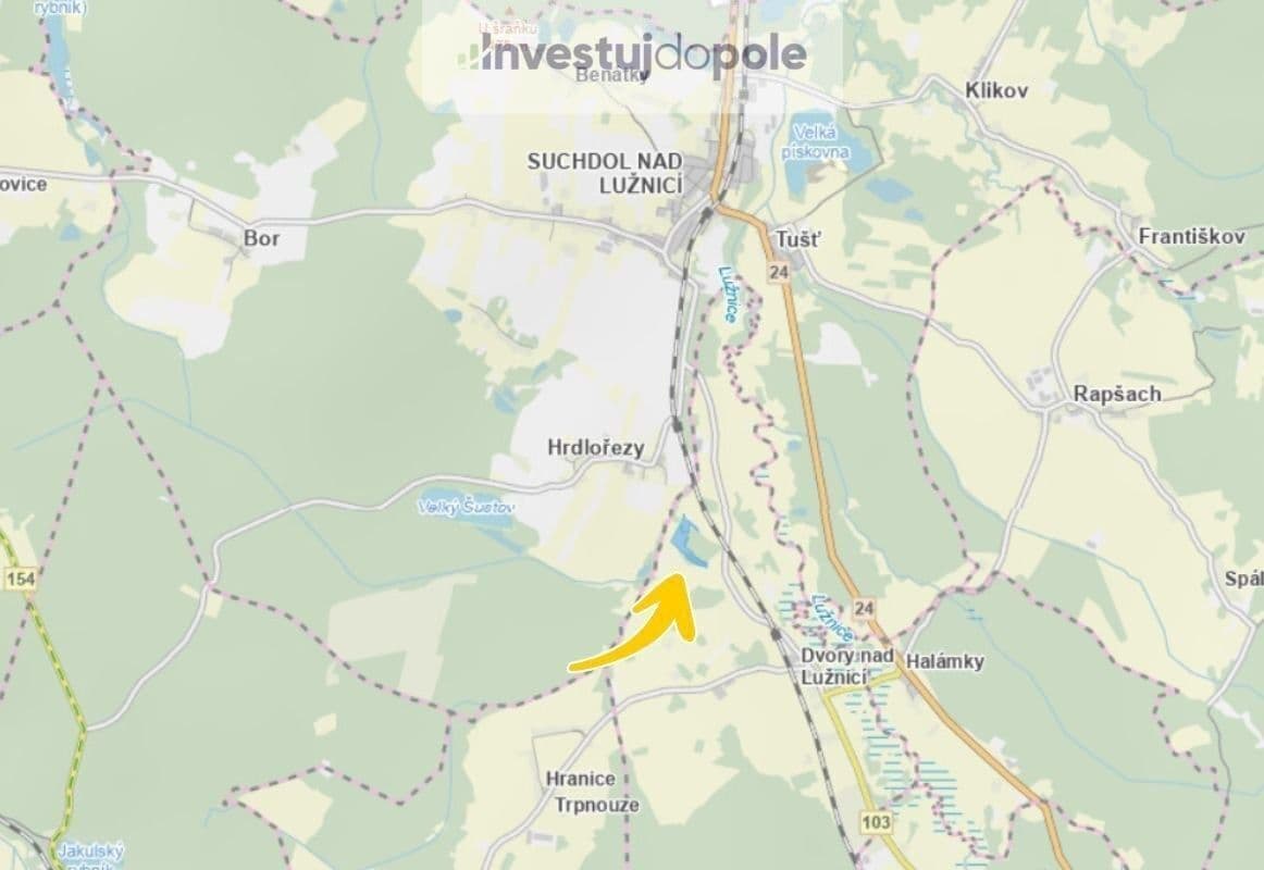 Prodej pozemku 54.200 m², Dvory nad Lužnicí, Jihočeský kraj Prodej pozemku 54.200 m², Dvory nad Lužnicí, Jihočeský kraj