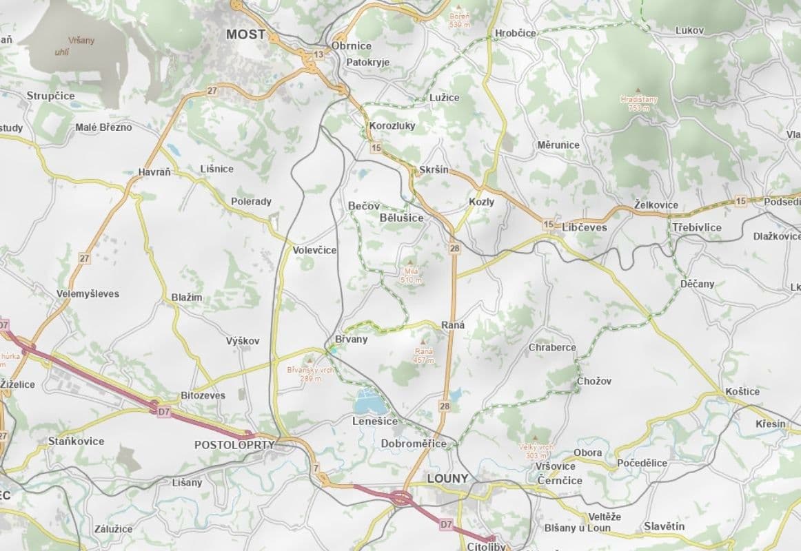 Prodej pozemku 1.879 m², Břvany, Ústecký kraj Prodej pozemku 1.879 m², Břvany, Ústecký kraj