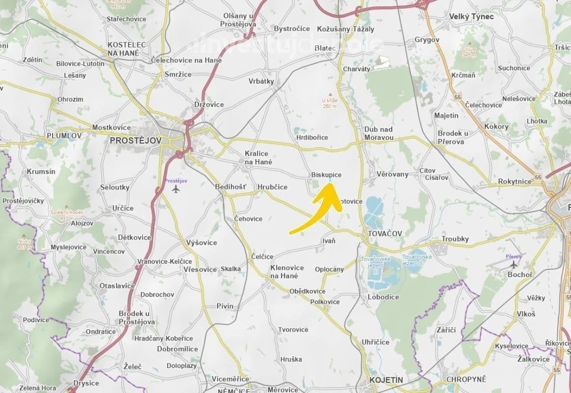 Prodej pozemku 1.264 m², Věrovany, Olomoucký kraj Prodej pozemku 1.264 m², Věrovany, Olomoucký kraj