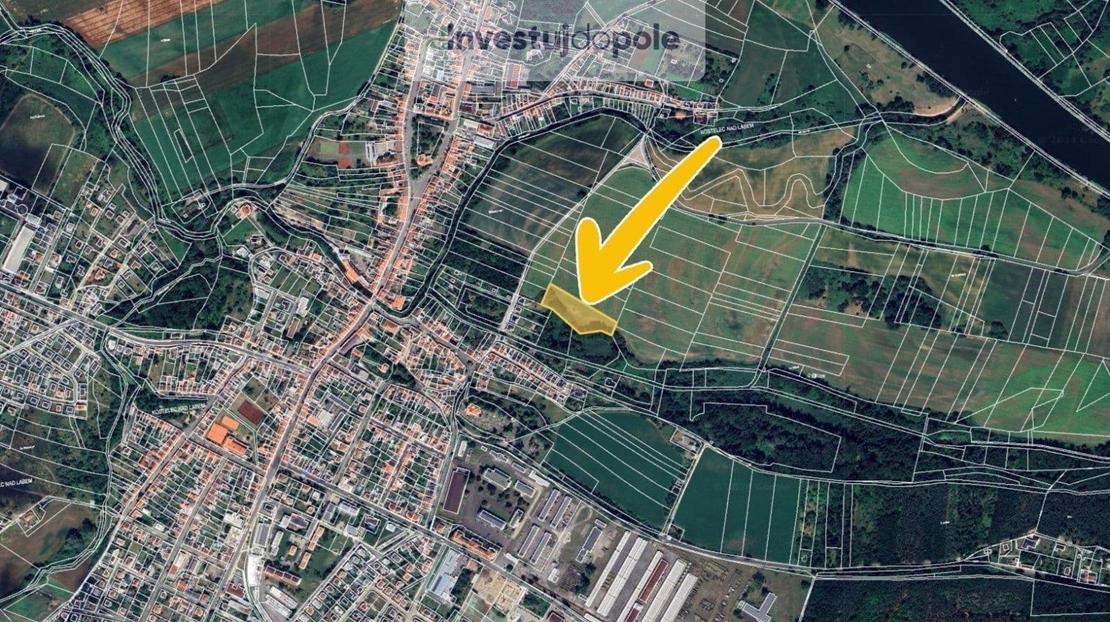 Prodej pozemku 2.620 m², Kostelec nad Labem, Středočeský kraj Prodej pozemku 2.620 m², Kostelec nad Labem, Středočeský kraj