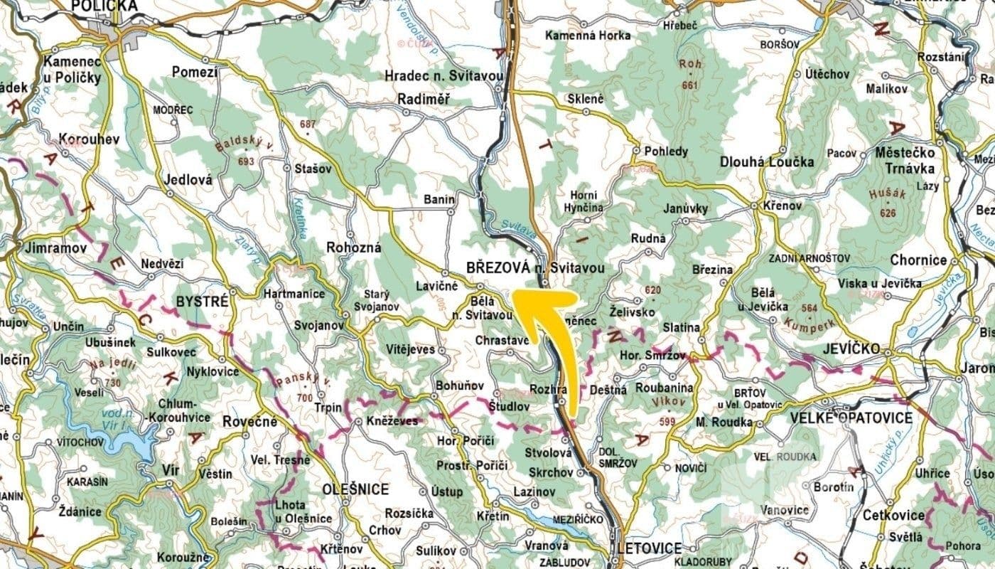 Prodej pozemku 5.828 m², Bělá nad Svitavou, Pardubický kraj Prodej pozemku 5.828 m², Bělá nad Svitavou, Pardubický kraj