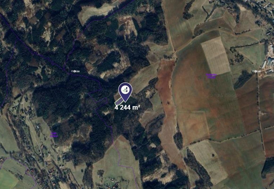 Prodej pozemku 4.244 m², Úbislavice, Královéhradecký kraj Prodej pozemku 4.244 m², Úbislavice, Královéhradecký kraj