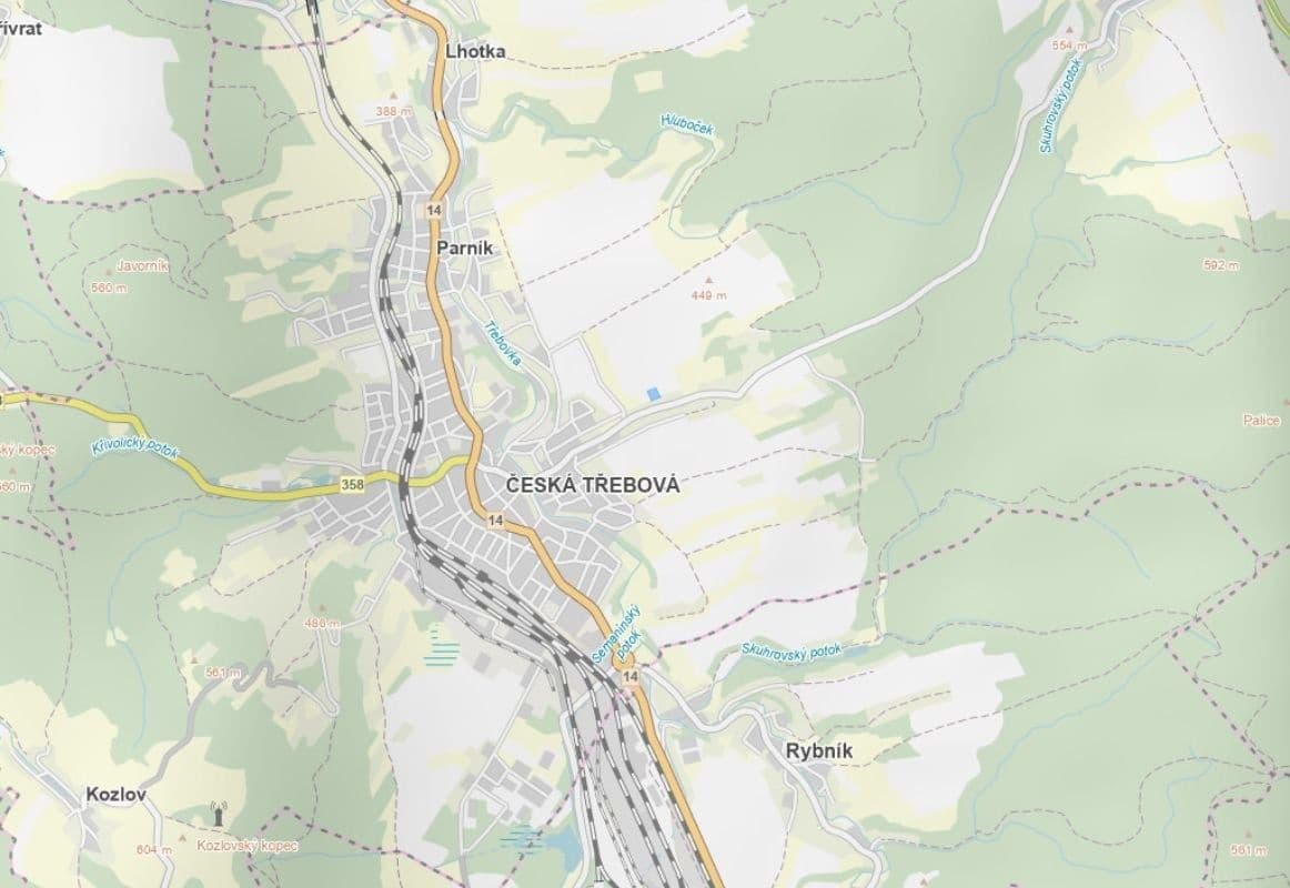 Prodej pozemku 3.981 m², Česká Třebová, Pardubický kraj Prodej pozemku 3.981 m², Česká Třebová, Pardubický kraj