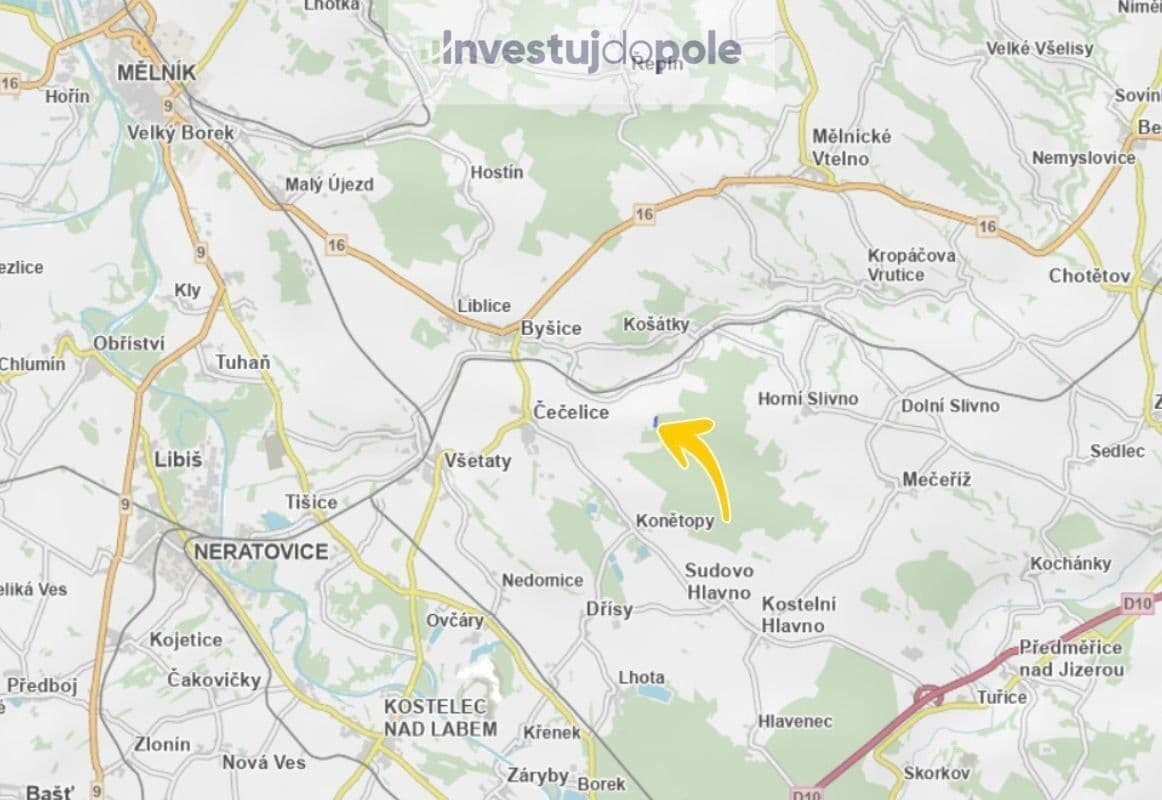 Prodej pozemku 4.796 m², Kropáčova Vrutice, Středočeský kraj Prodej pozemku 4.796 m², Kropáčova Vrutice, Středočeský kraj