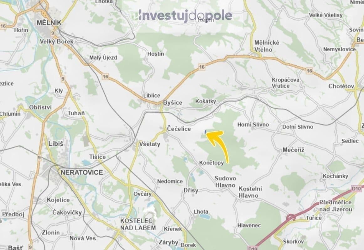 Prodej pozemku 4.797 m², Kropáčova Vrutice, Středočeský kraj Prodej pozemku 4.797 m², Kropáčova Vrutice, Středočeský kraj