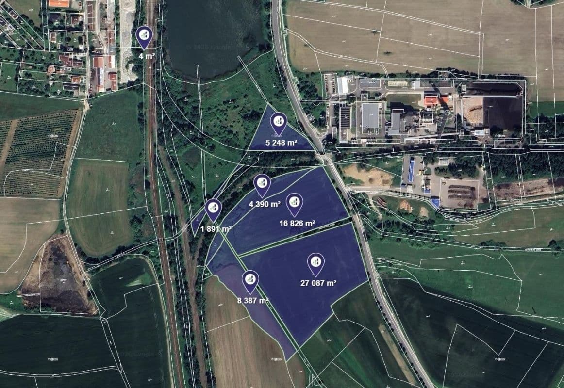 Prodej pozemku 10.639 m², Písek, Jihočeský kraj Prodej pozemku 10.639 m², Písek, Jihočeský kraj