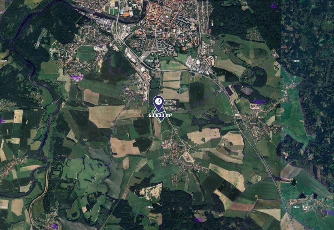 Prodej pozemku 10.639 m², Písek, Jihočeský kraj Prodej pozemku 10.639 m², Písek, Jihočeský kraj