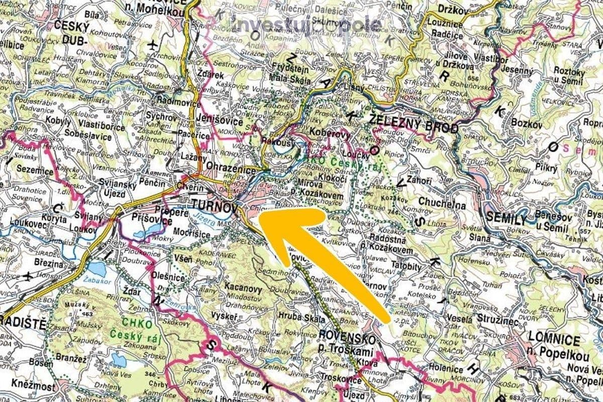 Prodej pozemku 11.767 m², Turnov, Liberecký kraj Prodej pozemku 11.767 m², Turnov, Liberecký kraj