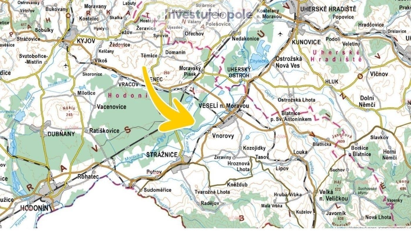 Prodej pozemku 3.029 m², Bzenec, Jihomoravský kraj Prodej pozemku 3.029 m², Bzenec, Jihomoravský kraj