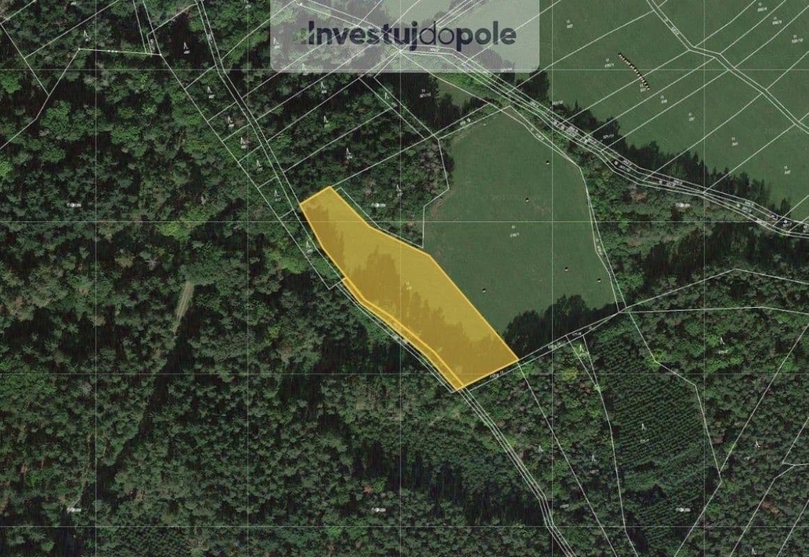 Prodej pozemku 6.683 m², Ježovy, Plzeňský kraj Prodej pozemku 6.683 m², Ježovy, Plzeňský kraj