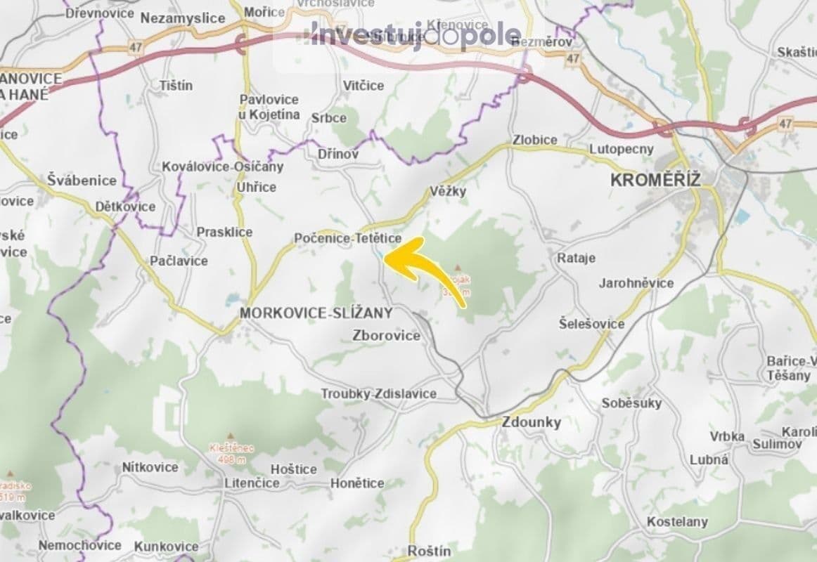 Prodej pozemku 1.589 m², Zborovice, Zlínský kraj Prodej pozemku 1.589 m², Zborovice, Zlínský kraj
