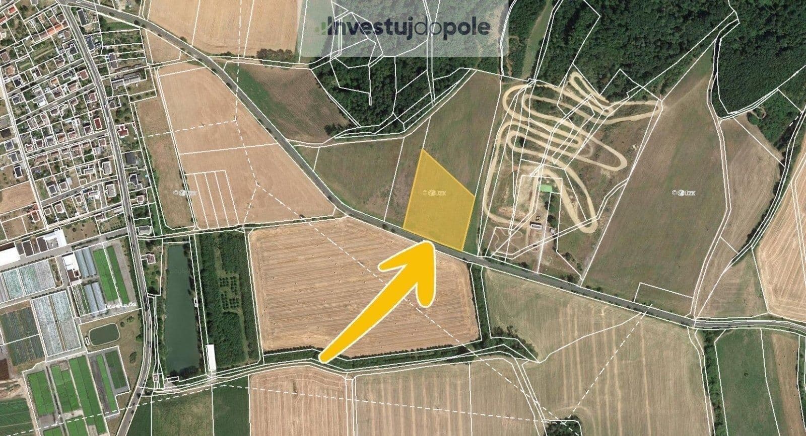 Prodej pozemku 10.730 m², Dlouhá Loučka, Olomoucký kraj Prodej pozemku 10.730 m², Dlouhá Loučka, Olomoucký kraj