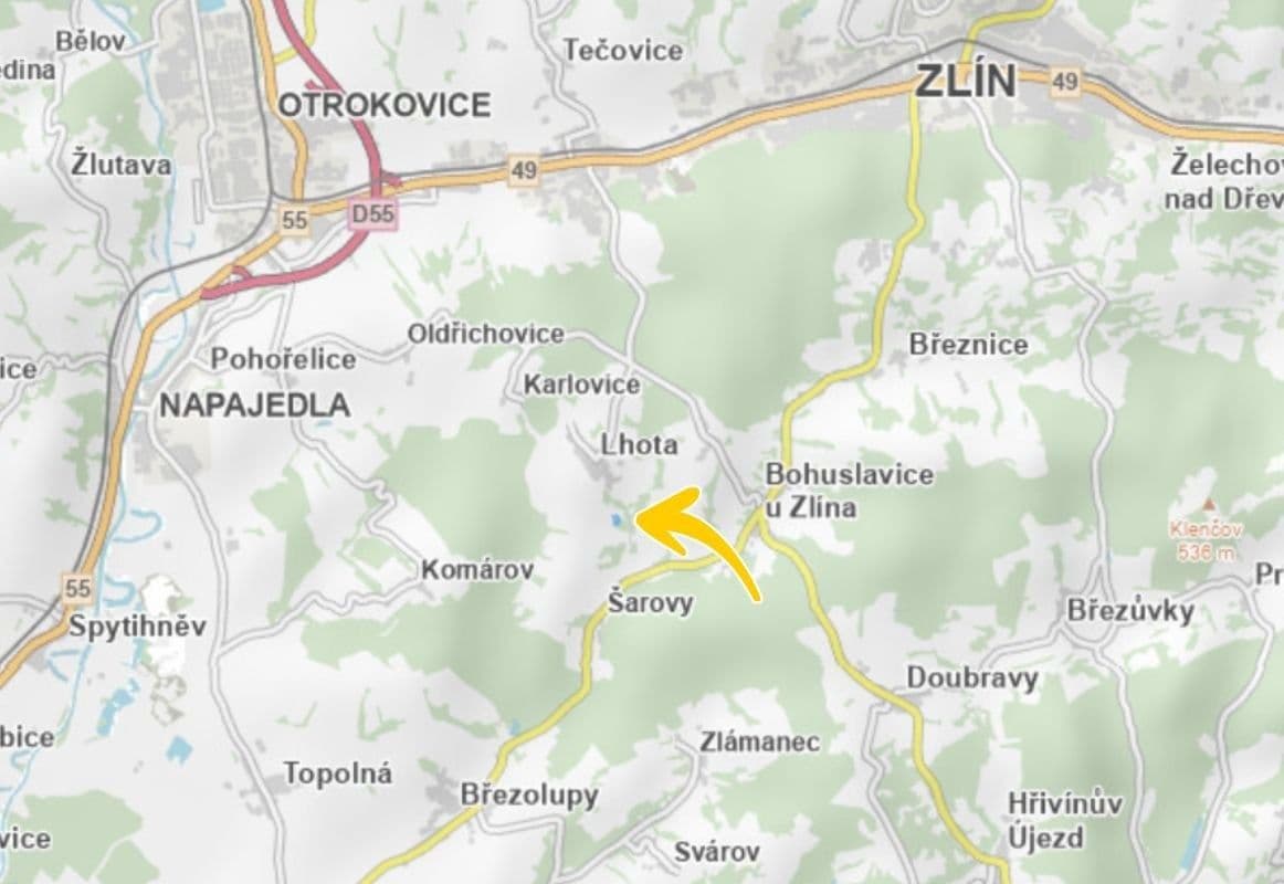 Prodej pozemku 10.300 m², Lhota, Zlínský kraj Prodej pozemku 10.300 m², Lhota, Zlínský kraj