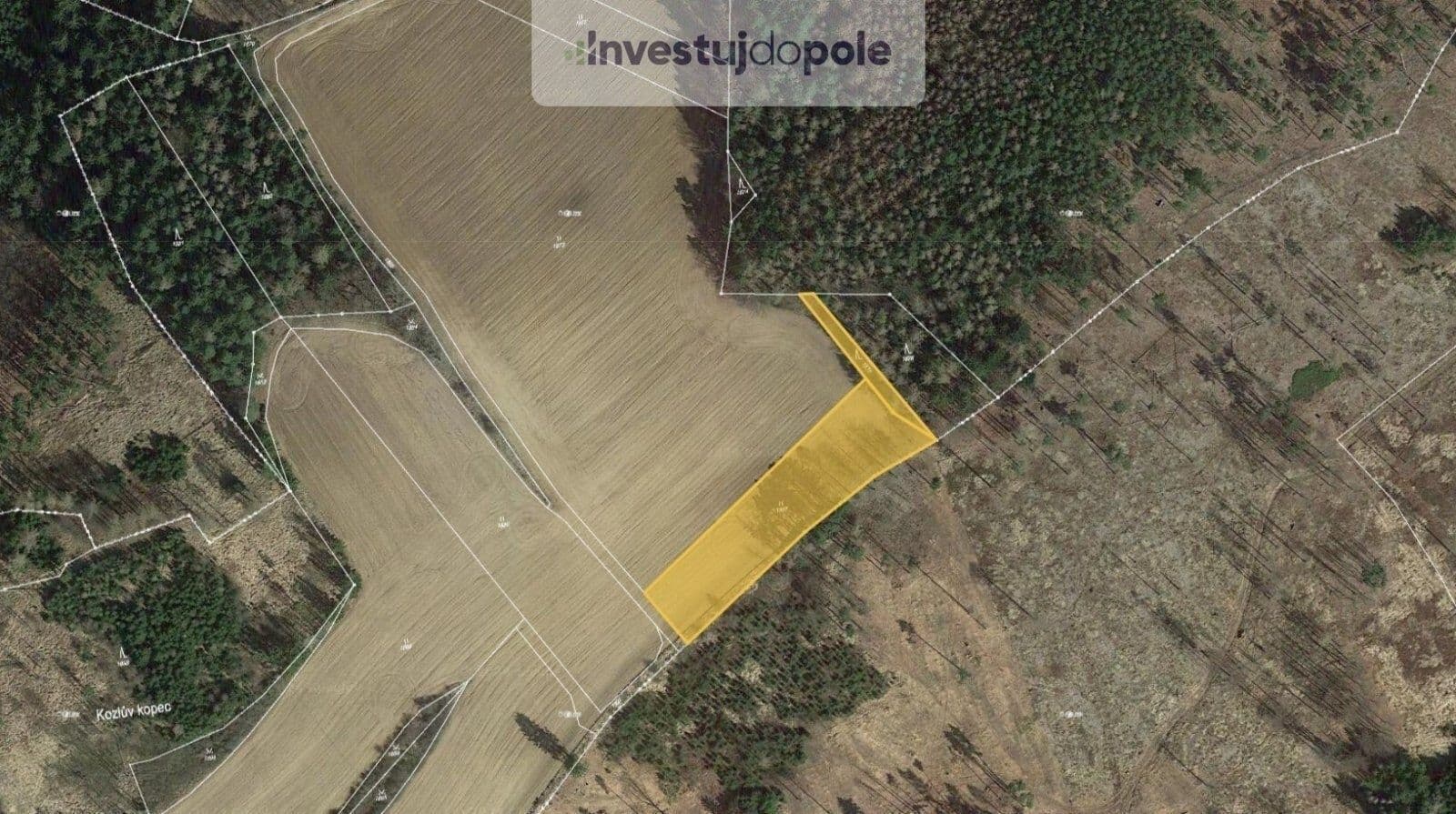 Prodej pozemku 3.856 m², Pravonín, Středočeský kraj Prodej pozemku 3.856 m², Pravonín, Středočeský kraj