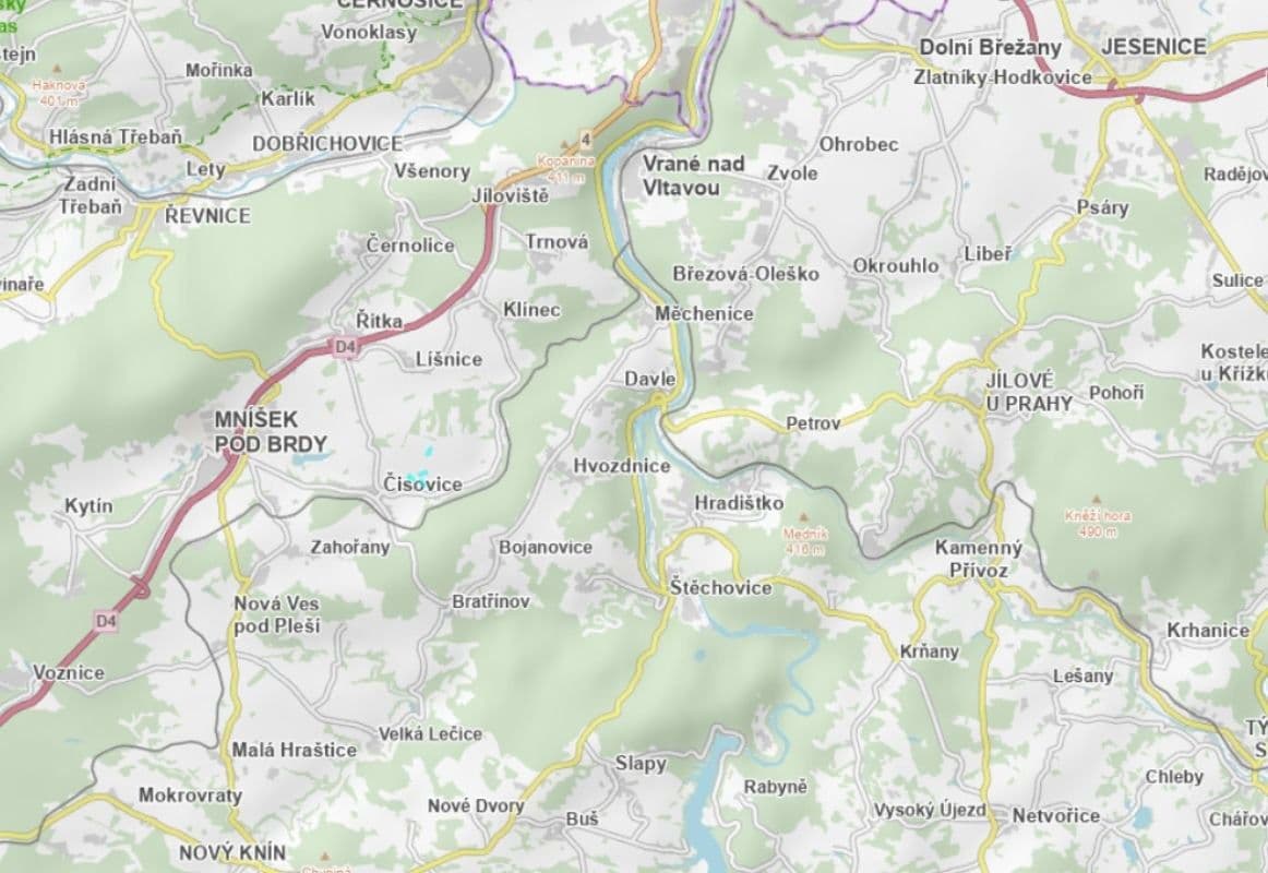Prodej pozemku 40.444 m², Čisovice, Středočeský kraj Prodej pozemku 40.444 m², Čisovice, Středočeský kraj