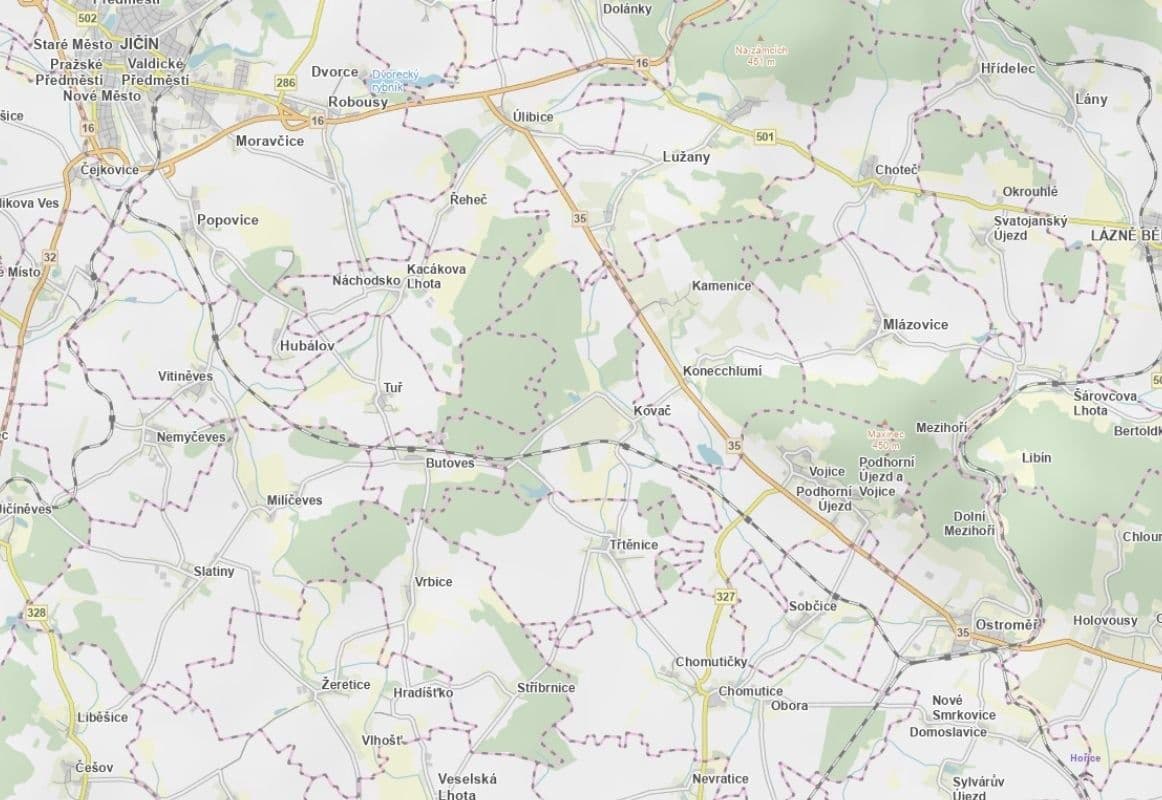 Prodej pozemku 1.427 m², Kovač, Královéhradecký kraj Prodej pozemku 1.427 m², Kovač, Královéhradecký kraj