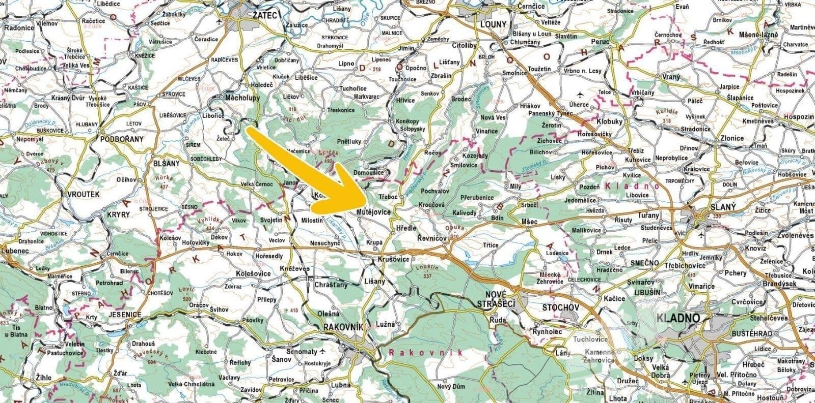 Prodej pozemku 6.341 m², Mutějovice, Středočeský kraj Prodej pozemku 6.341 m², Mutějovice, Středočeský kraj