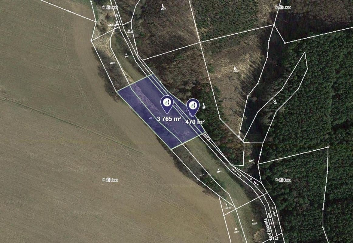 Prodej pozemku 6.571 m², Slapsko, Jihočeský kraj Prodej pozemku 6.571 m², Slapsko, Jihočeský kraj