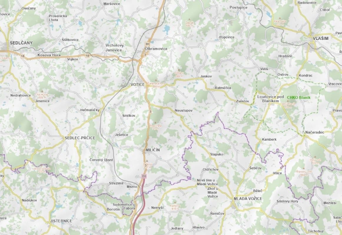 Prodej pozemku 6.571 m², Slapsko, Jihočeský kraj Prodej pozemku 6.571 m², Slapsko, Jihočeský kraj