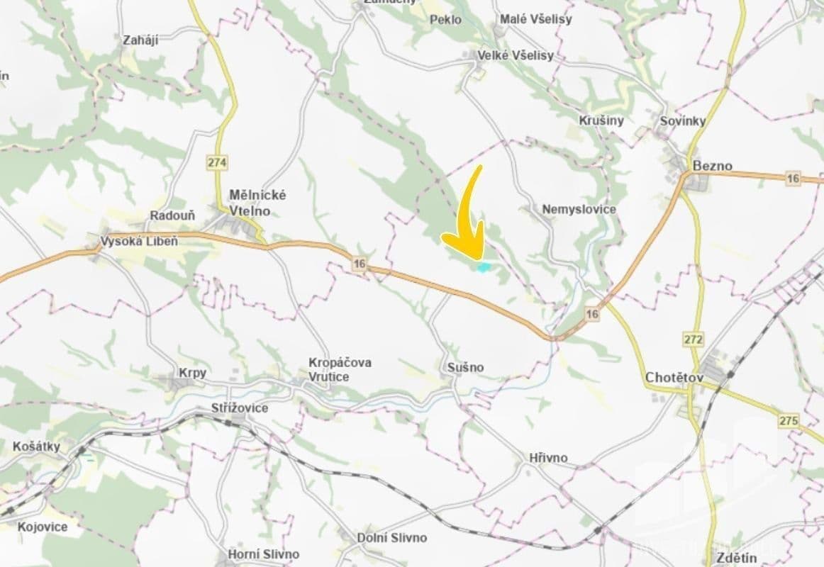 Prodej pozemku 17.833 m², Kropáčova Vrutice, Středočeský kraj Prodej pozemku 17.833 m², Kropáčova Vrutice, Středočeský kraj