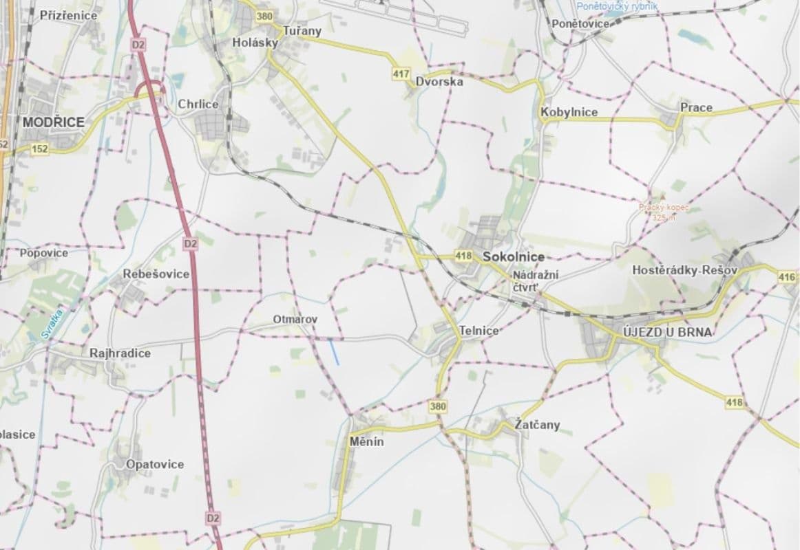 Prodej pozemku 8.428 m², Telnice, Jihomoravský kraj Prodej pozemku 8.428 m², Telnice, Jihomoravský kraj