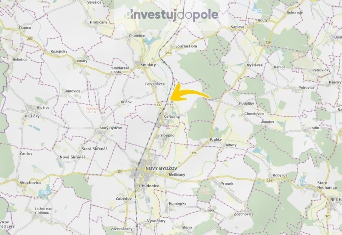 Prodej pozemku 652 m², Smidary, Královéhradecký kraj Prodej pozemku 652 m², Smidary, Královéhradecký kraj