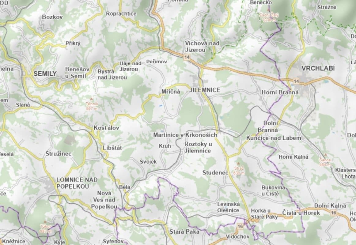 Prodej pozemku 13.739 m², Mříčná, Liberecký kraj Prodej pozemku 13.739 m², Mříčná, Liberecký kraj