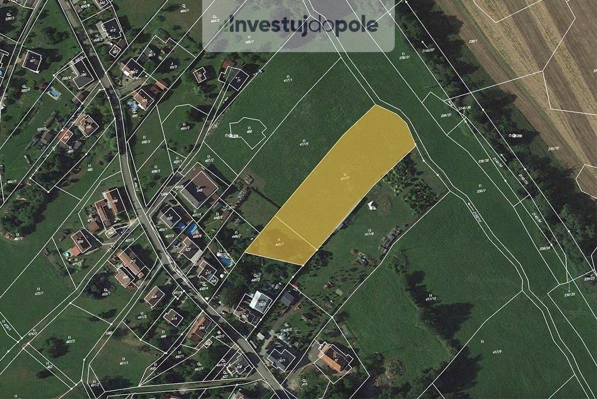 Prodej pozemku 3.645 m², Hrubá Skála, Liberecký kraj Prodej pozemku 3.645 m², Hrubá Skála, Liberecký kraj