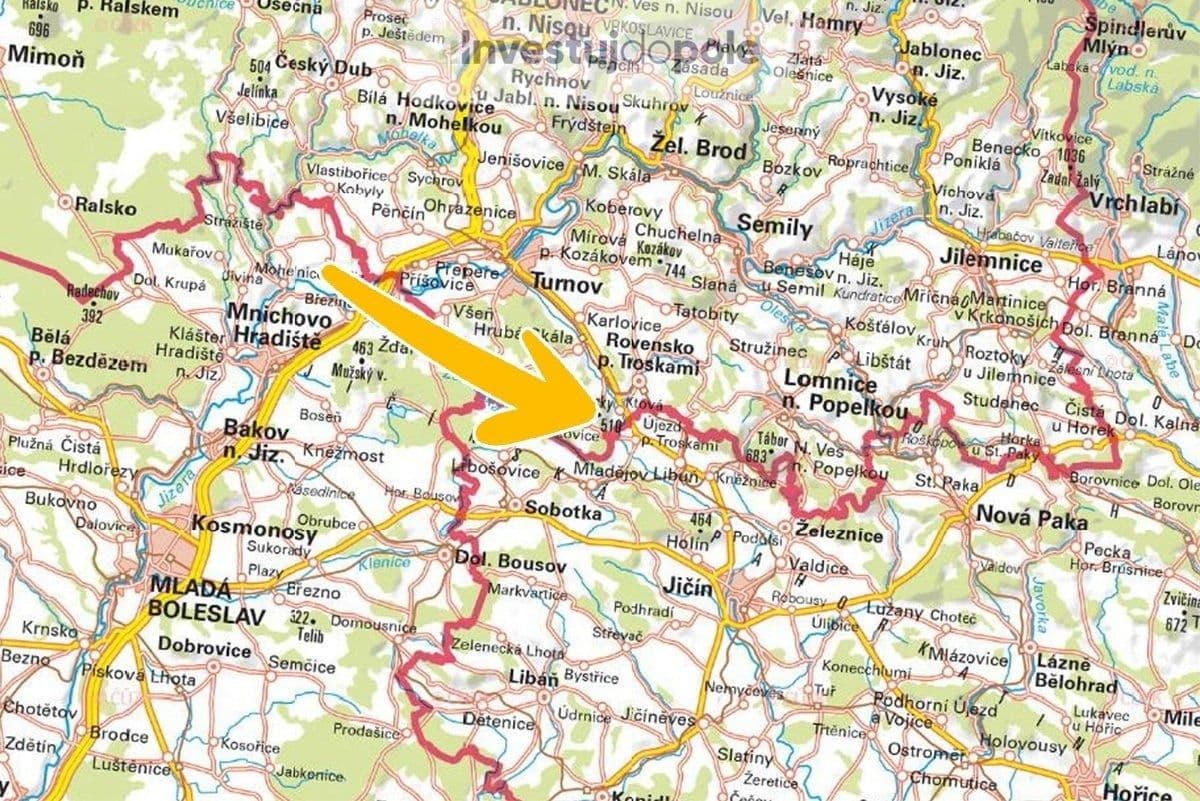 Prodej pozemku 5.567 m², Troskovice, Liberecký kraj Prodej pozemku 5.567 m², Troskovice, Liberecký kraj