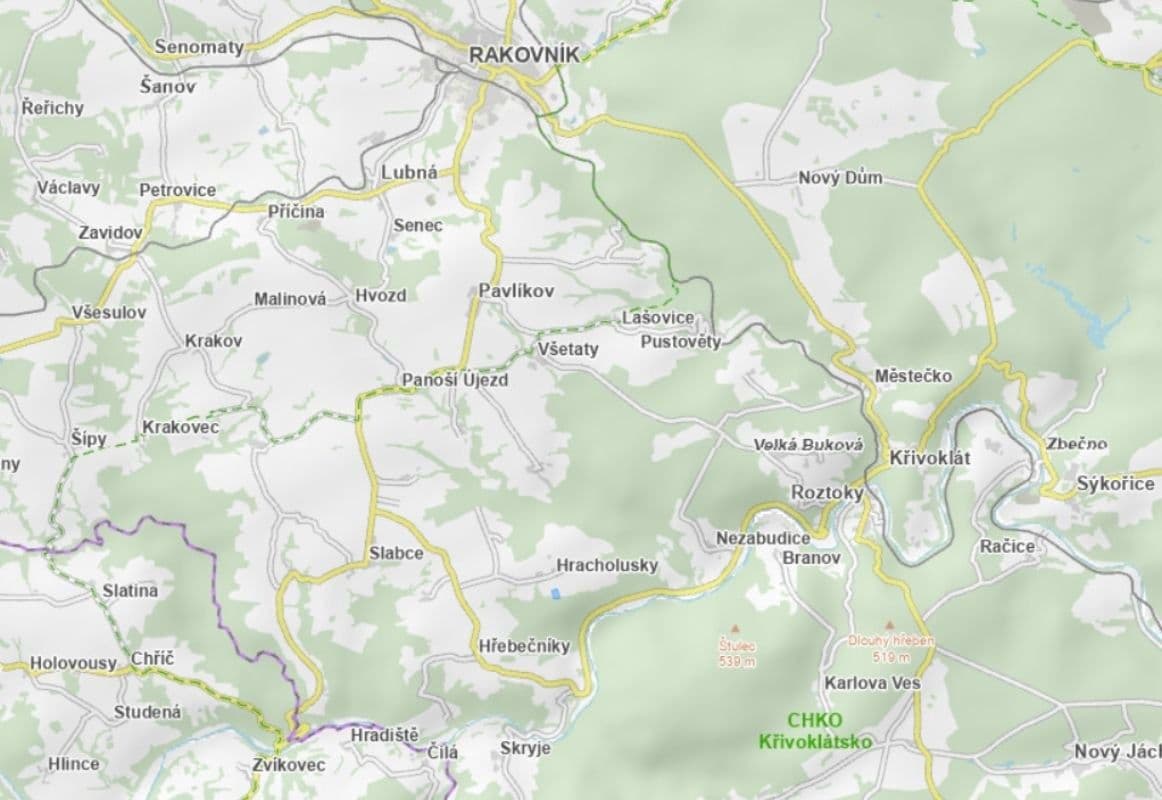 Prodej pozemku 29.079 m², Hracholusky, Středočeský kraj Prodej pozemku 29.079 m², Hracholusky, Středočeský kraj