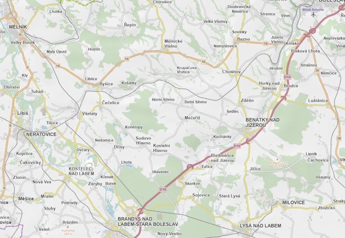 Prodej pozemku 2.049 m², Horní Slivno, Středočeský kraj Prodej pozemku 2.049 m², Horní Slivno, Středočeský kraj