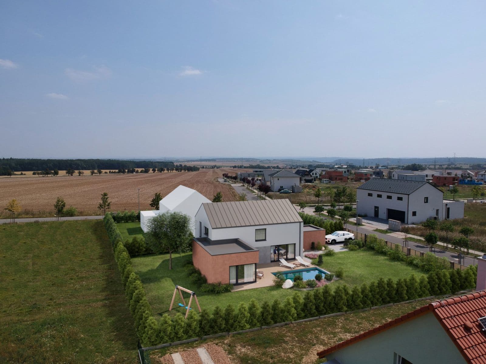 Prodej pozemku 910 m², U Remízku, Vysoký Újezd, Středočeský kraj Prodej pozemku 910 m², U Remízku, Vysoký Újezd, Středočeský kraj