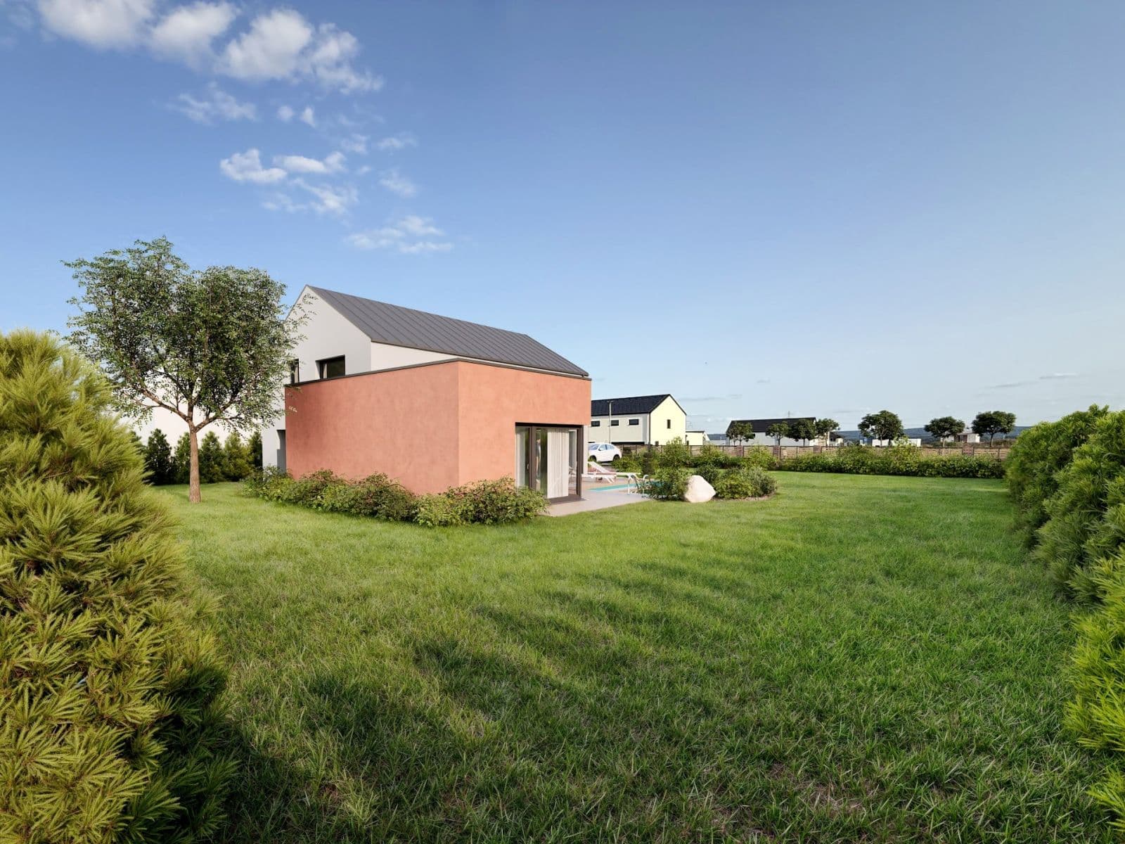 Prodej pozemku 910 m², U Remízku, Vysoký Újezd, Středočeský kraj Prodej pozemku 910 m², U Remízku, Vysoký Újezd, Středočeský kraj