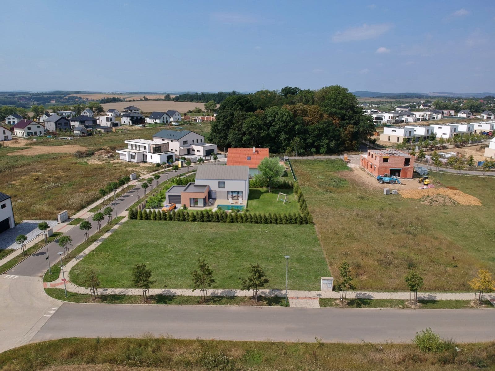 Prodej pozemku 910 m², U Remízku, Vysoký Újezd, Středočeský kraj Prodej pozemku 910 m², U Remízku, Vysoký Újezd, Středočeský kraj