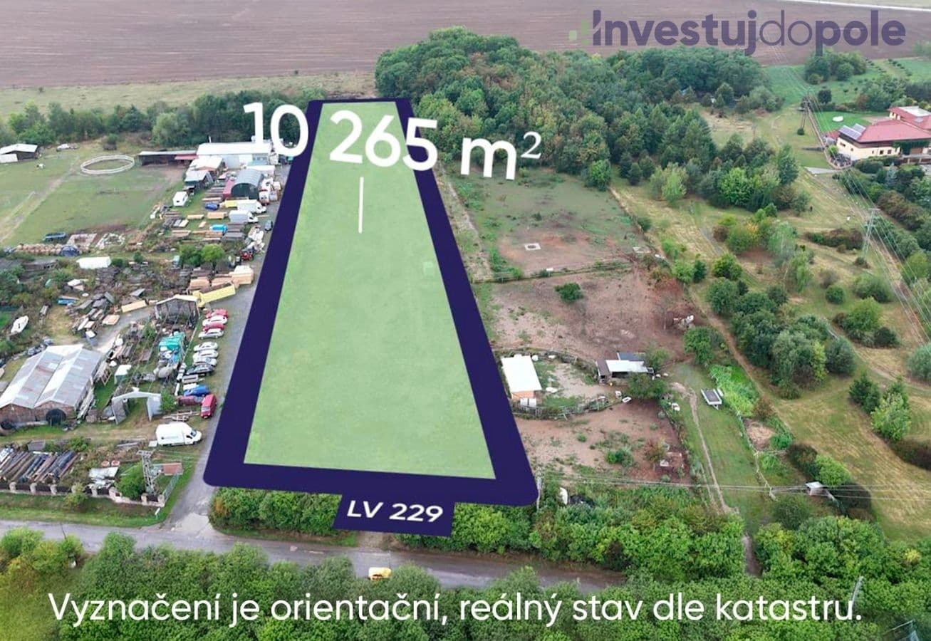 Prodej pozemku 10.265 m², Ořech, Středočeský kraj Prodej pozemku 10.265 m², Ořech, Středočeský kraj