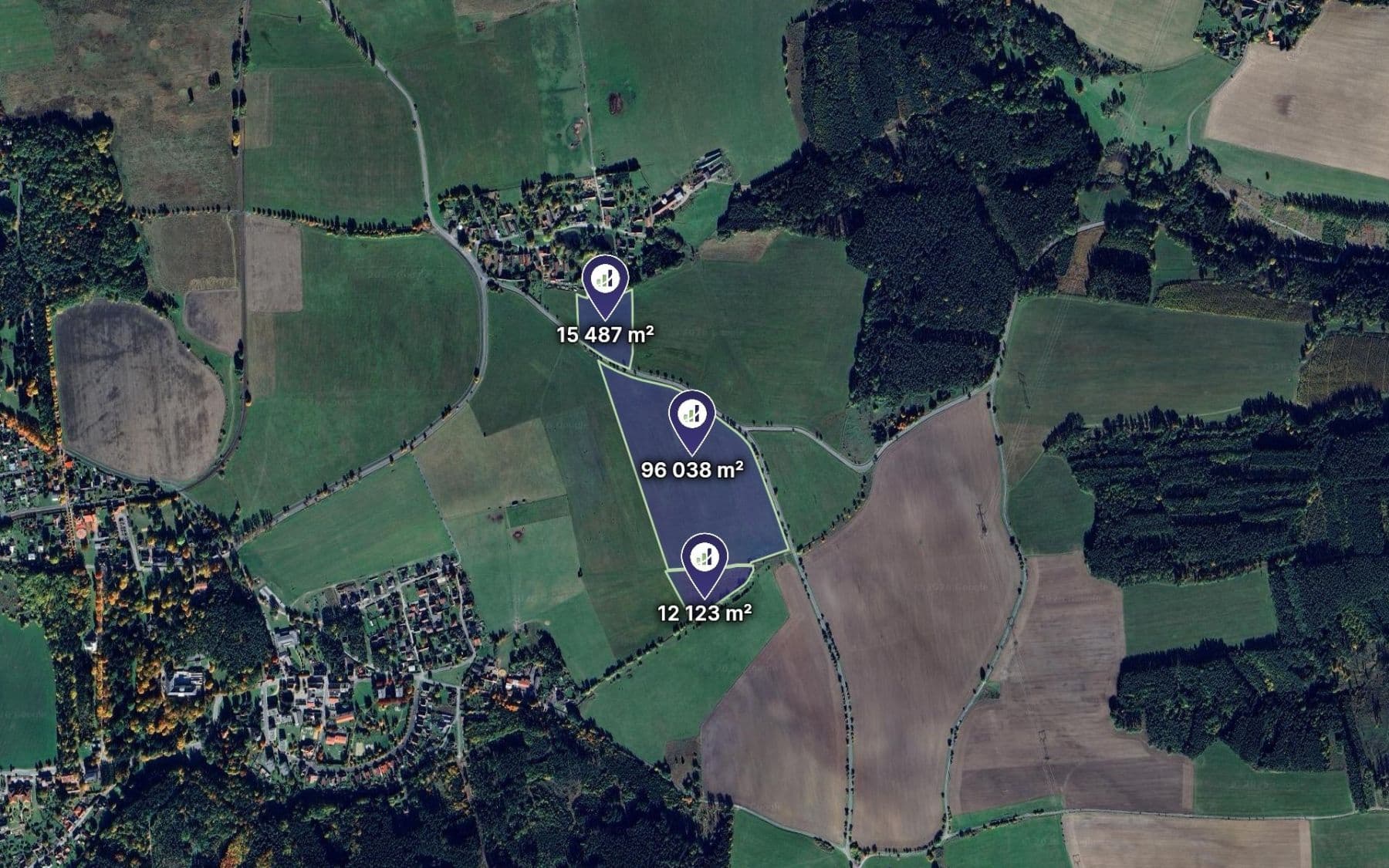 Prodej pozemku 123.648 m², Konstantinovy Lázně, Plzeňský kraj Prodej pozemku 123.648 m², Konstantinovy Lázně, Plzeňský kraj