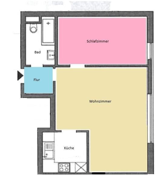 Pronájem bytu 2+1 50 m², Neustadt in Holstein, Šlesvicko-Holštýnsko Pronájem bytu 2+1 50 m², Neustadt in Holstein, Šlesvicko-Holštýnsko
