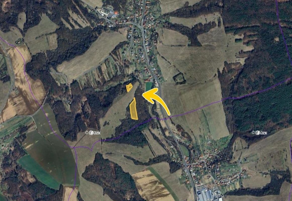 Prodej pozemku 10.783 m², Hřivínův Újezd, Zlínský kraj Prodej pozemku 10.783 m², Hřivínův Újezd, Zlínský kraj