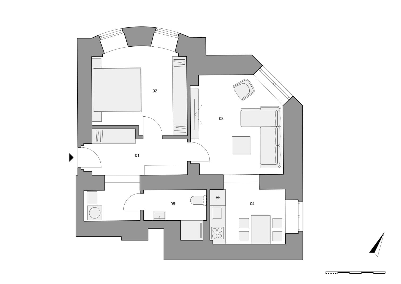 Prodej bytu 2+kk 59 m², Na Václavce, Praha, Praha Prodej bytu 2+kk 59 m², Na Václavce, Praha, Praha