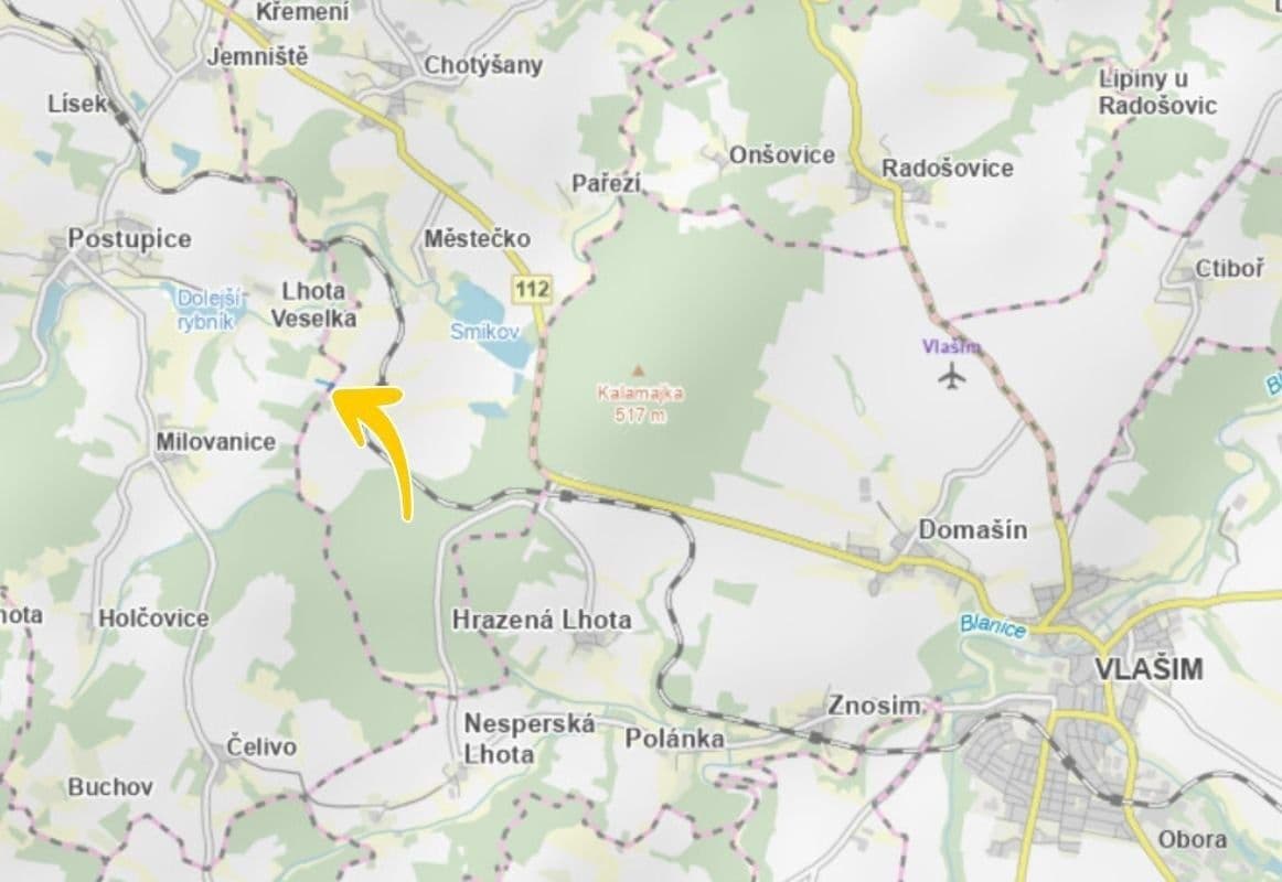 Prodej pozemku 2.760 m², Postupice, Středočeský kraj Prodej pozemku 2.760 m², Postupice, Středočeský kraj