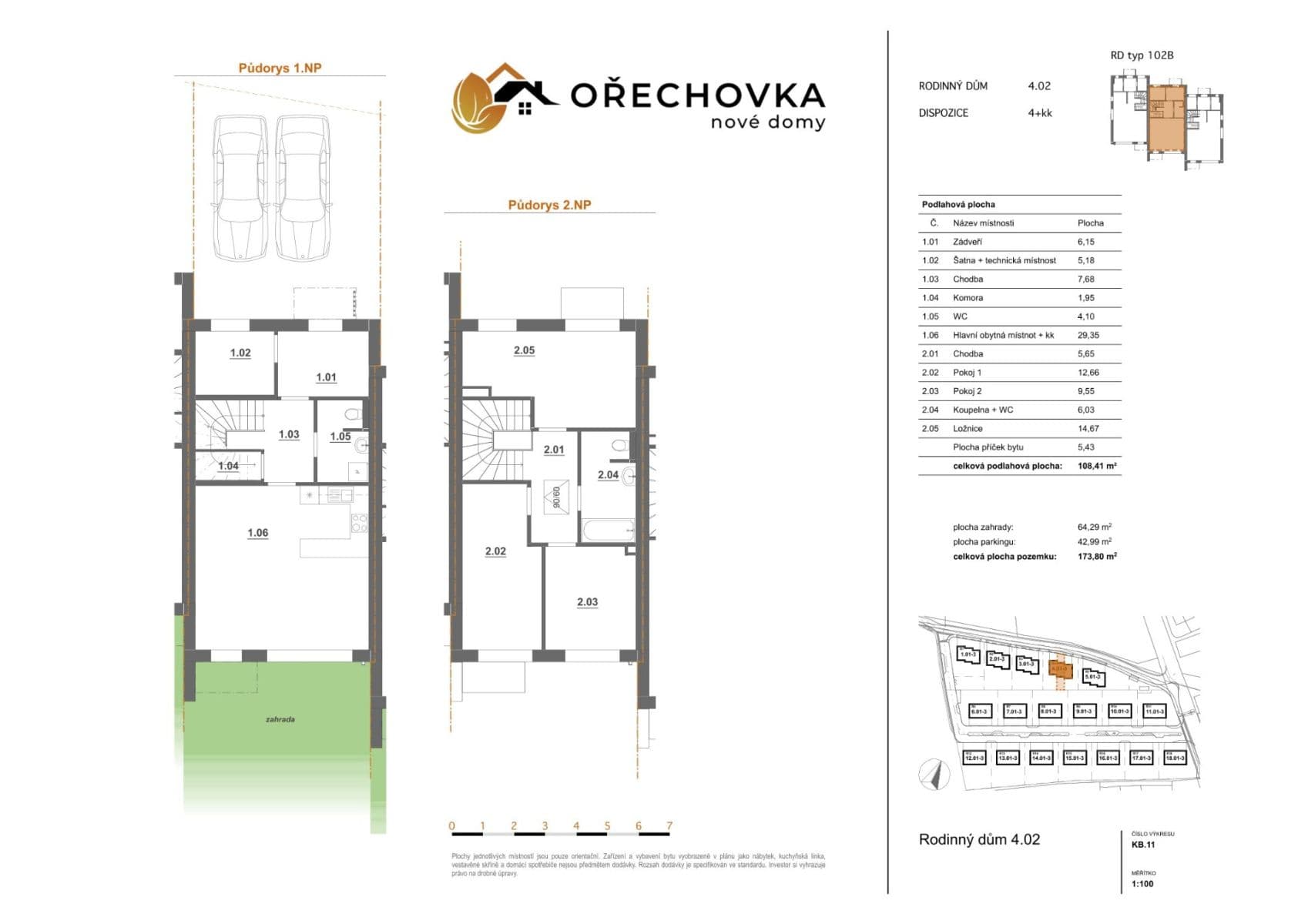 Prodej domu 108 m², pozemek 173 m², Ke Stáčišti, Kněževes, Středočeský kraj Prodej domu 108 m², pozemek 173 m², Ke Stáčišti, Kněževes, Středočeský kraj
