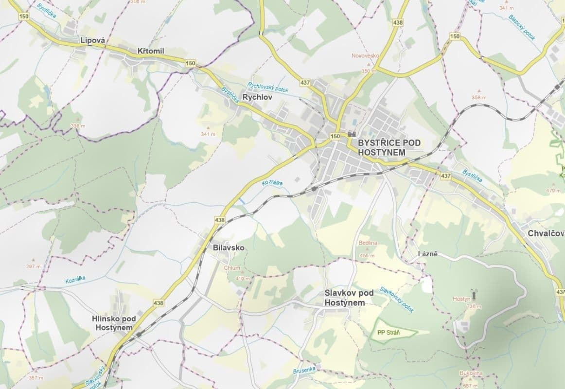 Prodej pozemku 2.060 m², Bystřice pod Hostýnem, Zlínský kraj Prodej pozemku 2.060 m², Bystřice pod Hostýnem, Zlínský kraj